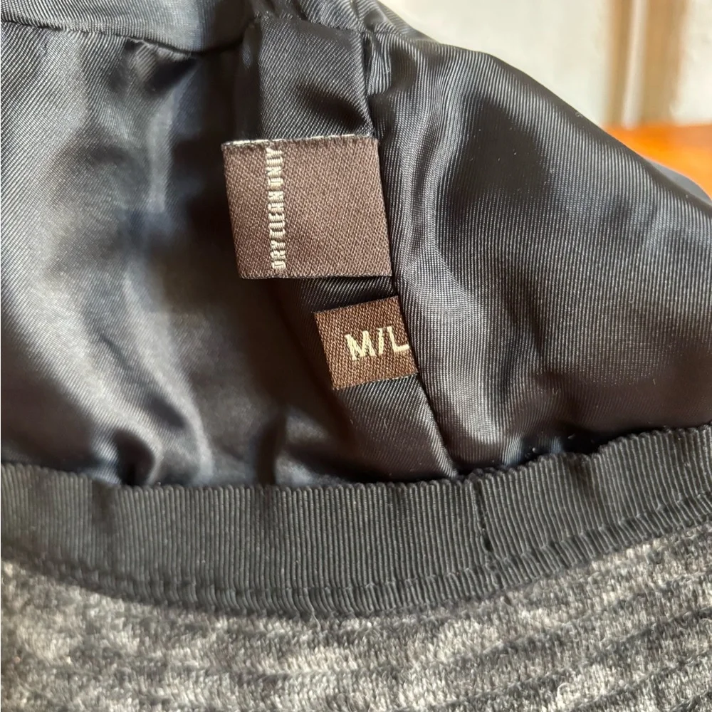 NWOT Coach Dark Gray Wool Bucket Hat